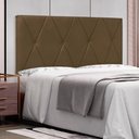 Ver imagem 2 de Painel de Cama 160cm Ancona Suede Caramelo - Lucadi Home