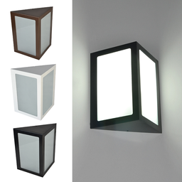 Arandela De Aluminio E27 Bivolt Branco Rioprelustres 6212 Arandela 6212 - 3