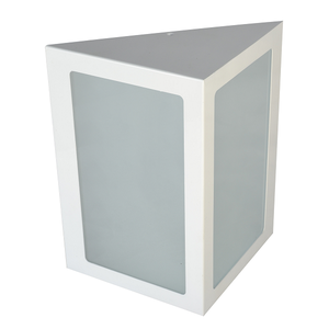 Arandela De Aluminio E27 Bivolt Branco Rioprelustres 6212 Arandela 6212