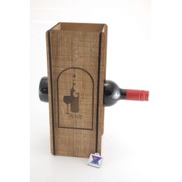 Adega de vinho especial criativo para 3 garrafas - 2