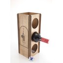Ver imagem 1 de Adega de vinho especial criativo para 3 garrafas