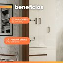 Ver imagem 5 de Guarda Roupas Solteiro 3 Portas 2 Gavetas Temis