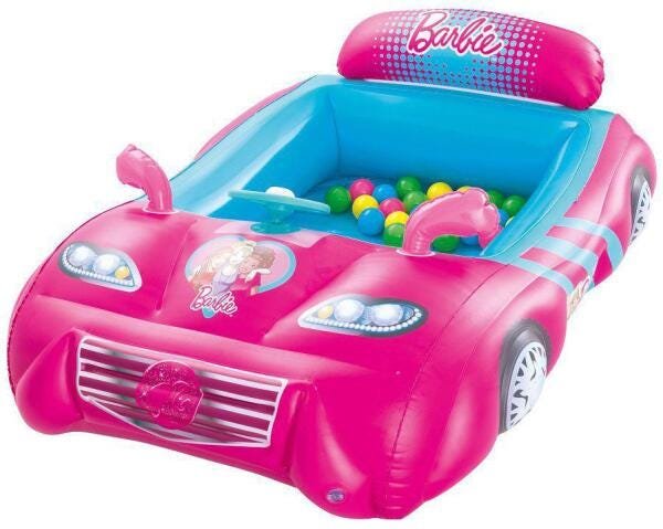 Carro de best sale barbie con piscina