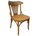 Ver imagem 3 de Cadeira Bianca Madeira Maciça 85cm Gourmet Sala Jantar Cafeteria Amêndoa