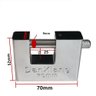 Cadeado Grande 70mm Barra Tranversal Blindado Anti Furto 4 - 5