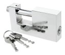 Ver imagem 1 de Cadeado Grande 70mm Barra Tranversal Blindado Anti Furto 4