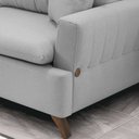 Ver imagem 7 de Sofa 3 Lugares 180 cm Eron Linho Cinza Vazzano