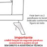 Sofa 3 Lugares 180 cm Eron Linho Cinza Vazzano - 6