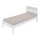 Ver imagem 1 de Cama de Solteiro para Colchão 88 x 188 cm Multimóveis VCR35010 Branco