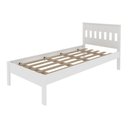 Ver imagem 4 de Cama de Solteiro para Colchão 88 x 188 cm Multimóveis VCR35010 Branco
