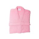 Ver imagem 4 de Roupão Atoalhado Adulto 100% Algodão Briza Rosa Tamanho Único