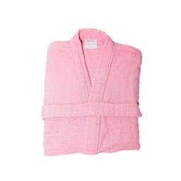 Roupão Atoalhado Adulto 100% Algodão Briza Rosa Tamanho Único - 4