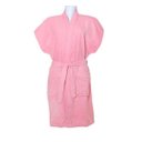 Ver imagem 2 de Roupão Atoalhado Adulto 100% Algodão Briza Rosa Tamanho Único