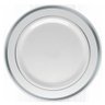 Prato Refeição Borda Prata 06 Unidades - 1