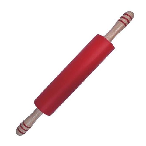 Rolo Para Massa Em Silicone Kenya Vermelho