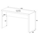 Ver imagem 4 de Mesa para Escritório Nogal Tecno Mobili