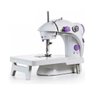 Maquina de Costura Mini Doméstica Portátil com Mesa de Apoio - 1