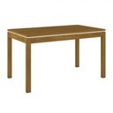 Ver imagem 4 de Conjunto Sala De Jantar Henn Suzi 6 Cadeiras Nature/off White/tecido Bege