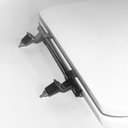 Ver imagem 4 de Assento Sanitário Poliéster para Louça Vogue Plus (deca) Aço (reb. Oculto) Branco