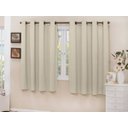 Ver imagem 4 de Cortina 2,80x1,30 Sala Quarto Cozinha Blackout Corta Luz: Areia