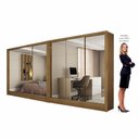 Ver imagem 4 de Closet Casal Duplo Fortaleza 6 Portas Premium 12 Prateleiras