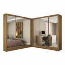 Ver imagem 3 de Closet Casal Duplo Fortaleza 6 Portas Premium 12 Prateleiras