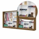 Ver imagem 7 de Closet Casal Duplo Fortaleza 6 Portas Premium 12 Prateleiras