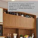 Ver imagem 5 de Armário de Cozinha 9 Portas 3 Gavetas 100% Mdf Isabella