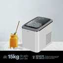 Ver imagem 2 de Máquina de Gelo 15kg EOS Ice Compact EMG02S Prata 110V