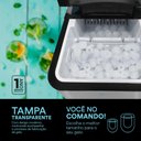 Ver imagem 5 de Máquina de Gelo 15kg EOS Ice Compact EMG02S Prata 110V