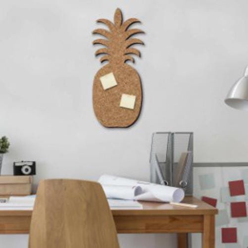 Pinboard Cortiça Formato 50Cm L X 22Cm A - Abacaxi - 2