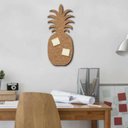 Ver imagem 2 de Pinboard Cortiça Formato 50Cm L X 22Cm A - Abacaxi
