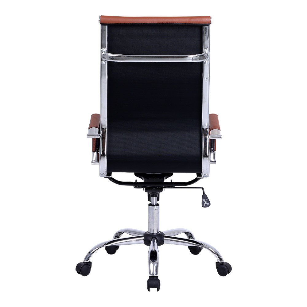 Cadeira Escritorio Diretor Giratoria Premium Marrom - 4