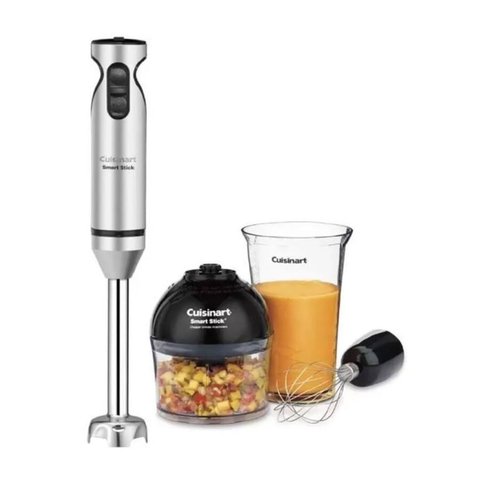Mixer Manual e Mini Processador Aço Inox 110V Cuisinart