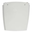 Ver imagem 1 de Assento Sanitário Tampa de Vaso Madeira Mdf Laqueado Nuage para Bacia Incepa 27cm - Cinza Claro