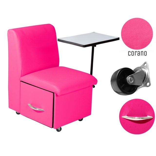 Cadeira Cirandinha de Manicure Rosa - 3