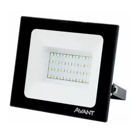 Refletor Avant Led Slim 30w 3000k Biv. Am