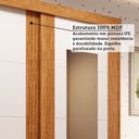 Ver imagem 7 de Guarda-Roupa Infantil 2 Portas de Correr com Espelho 100% MDF 160cm Fantelli Espresso Móveis Marrom/Cinamomo/Off White