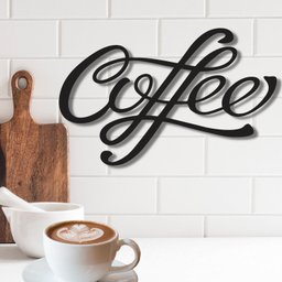 Painel Decorativo Cantinho Do Café Preto Coffee Decoração - 2