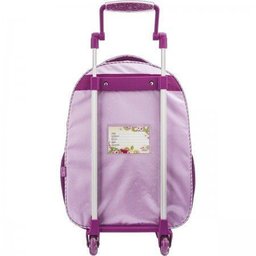 Mochila de Rodinhas Infantil Grande JOLIE RUIVA LUXO - 5