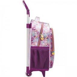 Mochila de Rodinhas Infantil Grande JOLIE RUIVA LUXO - 4