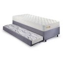 Ver imagem 4 de Bicama Box 88x188 Suede Cinza com Colchão Ecoline D33 Ecofle