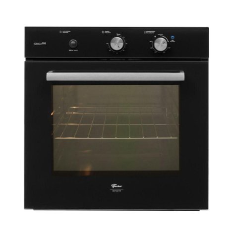 Forno a Gás de Embutir Fischer Infinity 78l com Grill Preto - 220v