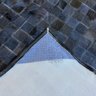 Tapete de couro preto natural 2,00x2,50 com borda peça 5x5cm - 3