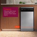Ver imagem 7 de Lava-Louças BLF45AR Inteligente Smart 11 Serviços Inox Brastemp