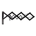 Ver imagem 3 de Varal Sanfonado Aço Preto 1,00m