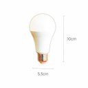 Ver imagem 3 de Kit 10 Lâmpadas Led Bulbo Bivolt 7w Luz 3000k Economia
