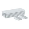 Bandeja Gondola Amapa Premium Branco 25x92 Kit 06 un - Amapá - 1