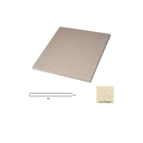 Borda Piscina Atérmica Linha Prime 50x50x2cm  Champagne - Areia de Quartzo Ind. Cimentícia