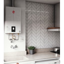 Aquecedor de Água a Gás Digital Rheem 20 Litros Glp Bivolt Branco - 4